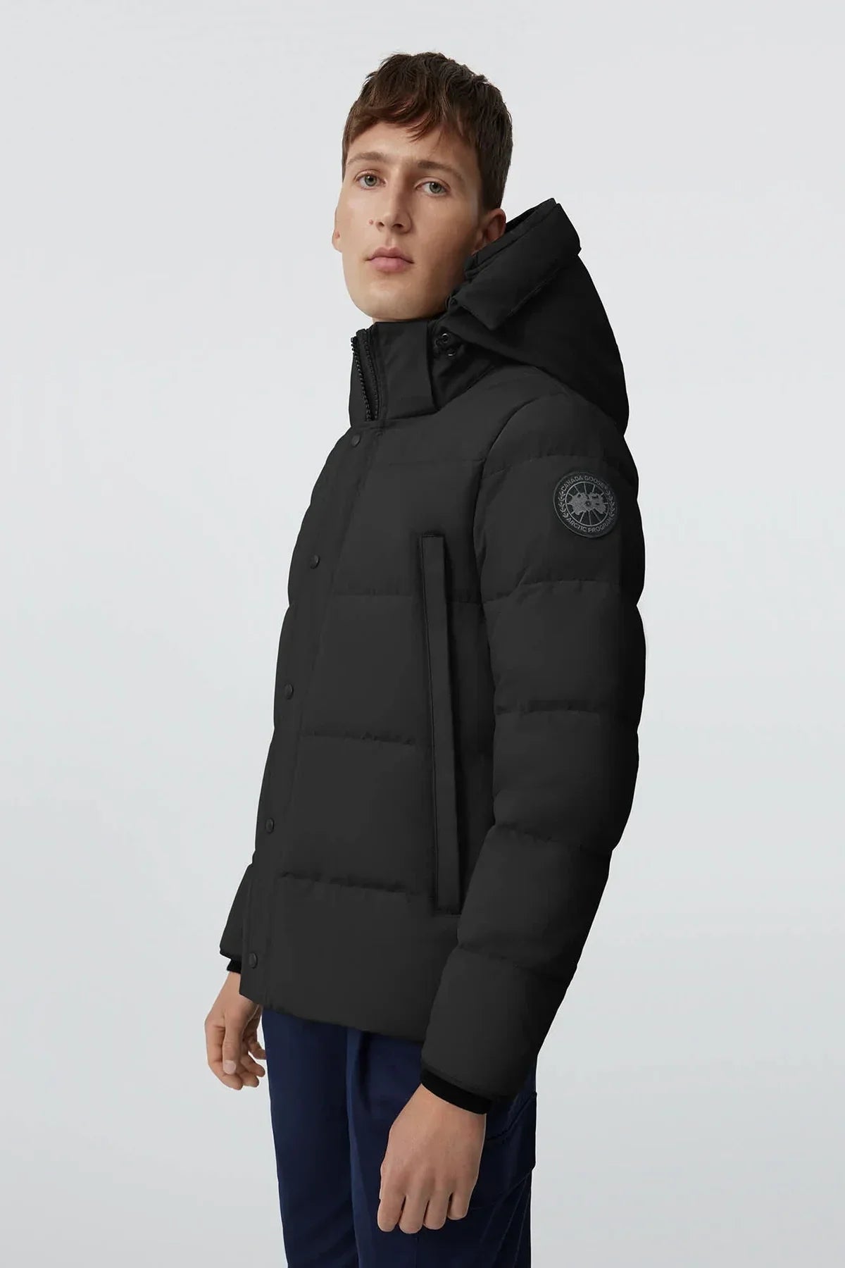 Parka Goose Wyndham Noir Black Label