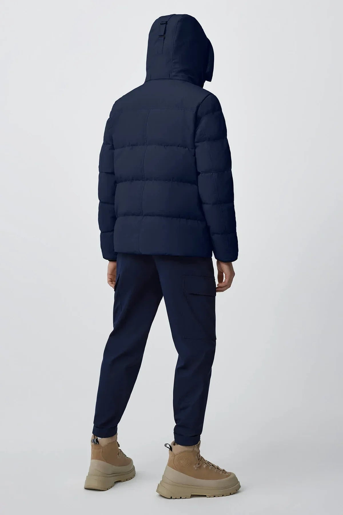 Parka Goose Wyndham Bleu Marine Classic Label