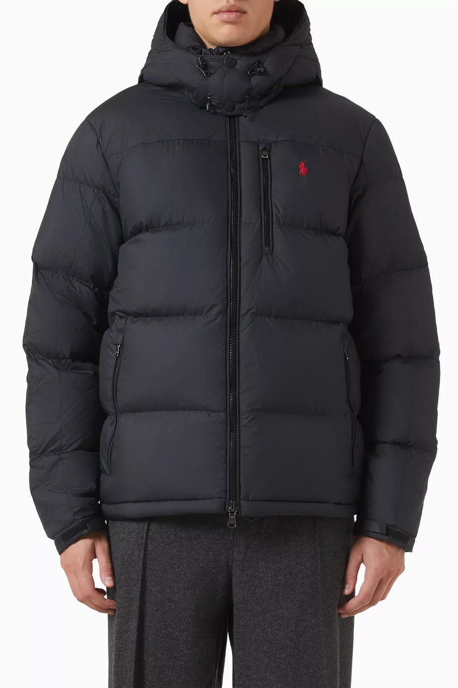 Embroidered Puffer Jacket