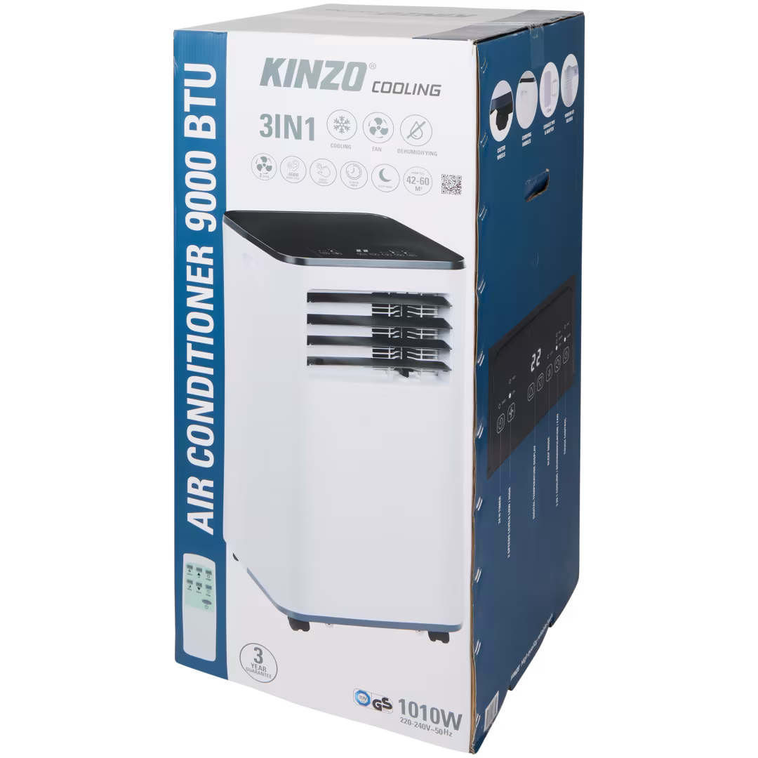 Climatiseur Kinzo + Kit fenêtre
