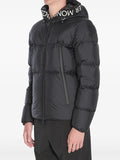 Montcla hooded short down jacket