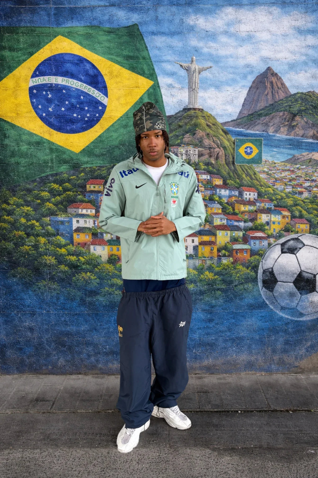 Veste Brésil Bleu