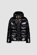 Doudoune Azaelfbr nylon brillant Black