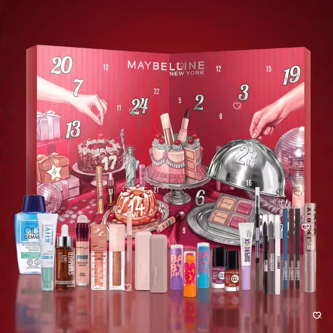 Calendrier de l’Avent Maybelline - En Stock