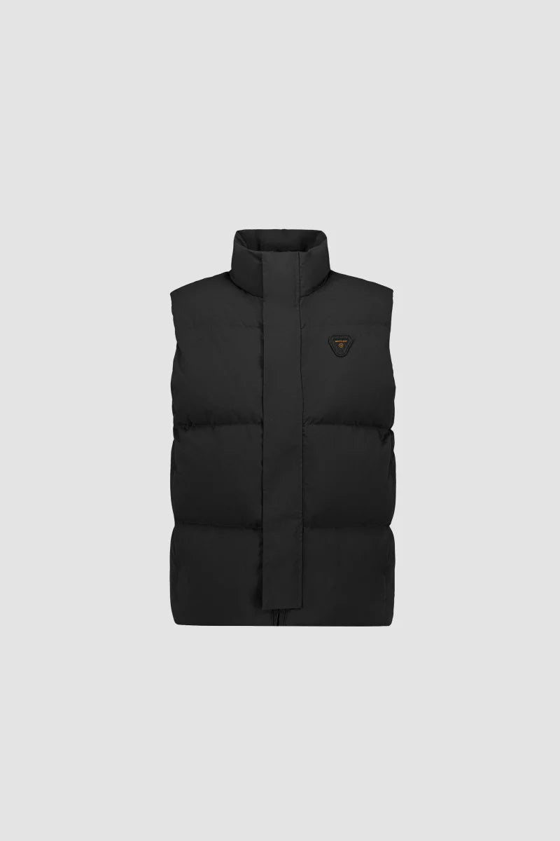Doudoune Cesario sans manches nylon ripstop Black