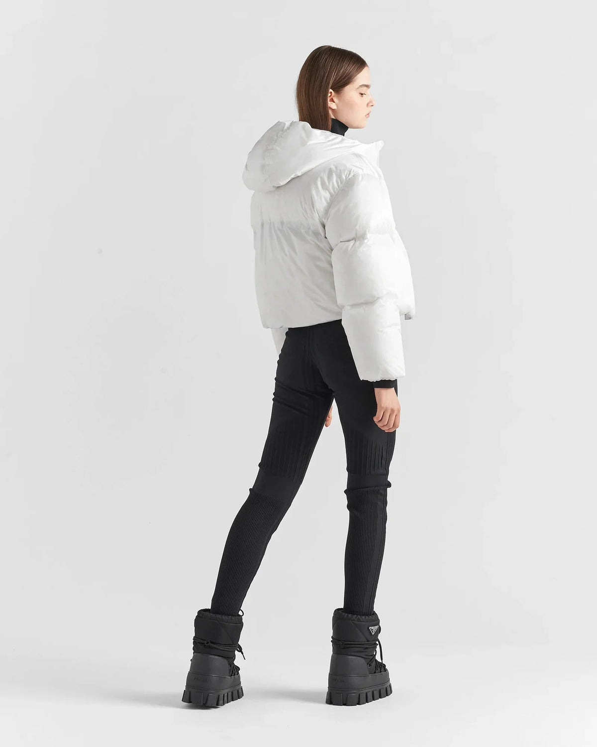 Doudoune P courte Blanche