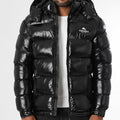 Doudoune Capuche Zippée Space Noir