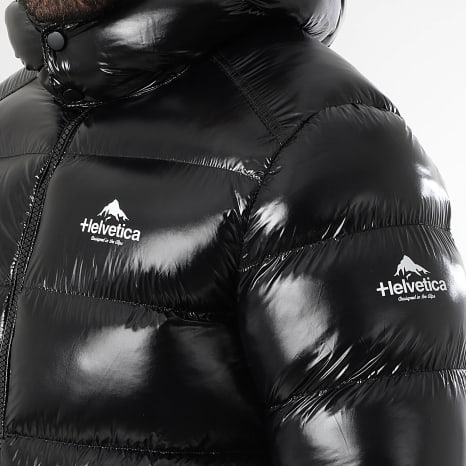 Doudoune Capuche Zippée Space Noir