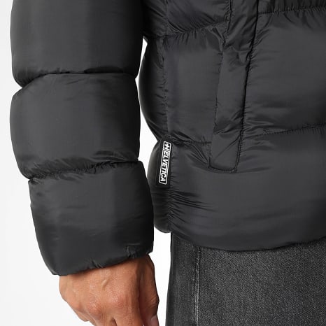 Doudoune Capuche Zippée Vortex Noir