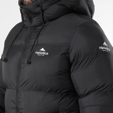 Doudoune Capuche Middle Block Noir