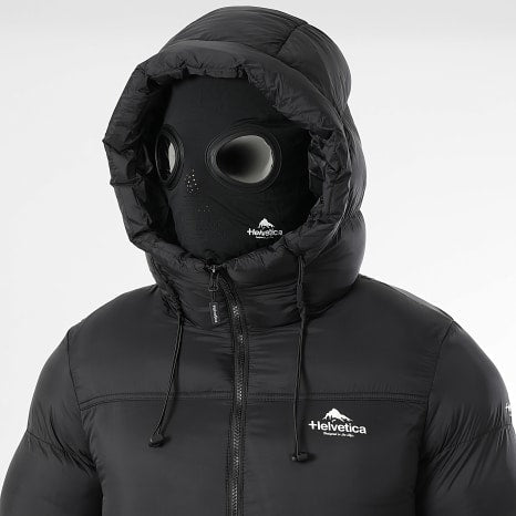 Doudoune Capuche Middle Block Noir
